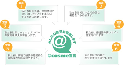 @cosme宣言